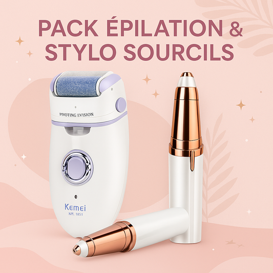 PACK ZÉRO POIL EXPRESS – Beauté simple & efficace